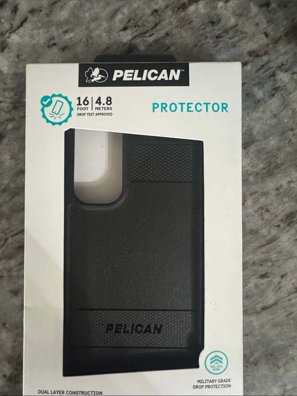 Pelican Black Case for Samsung Galaxy S24+